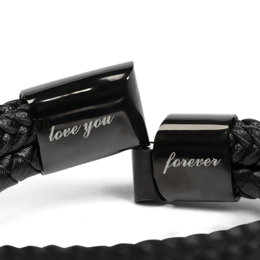 To My Husband-Love You Forever Bracelet